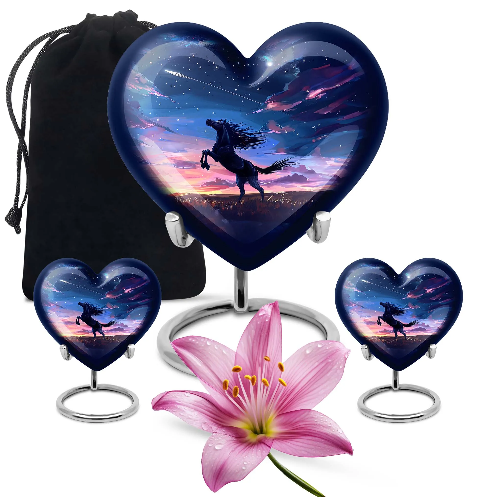 Heartfelt Tribute - Horse Urn - Memorial Keepsake for Eternal Peace