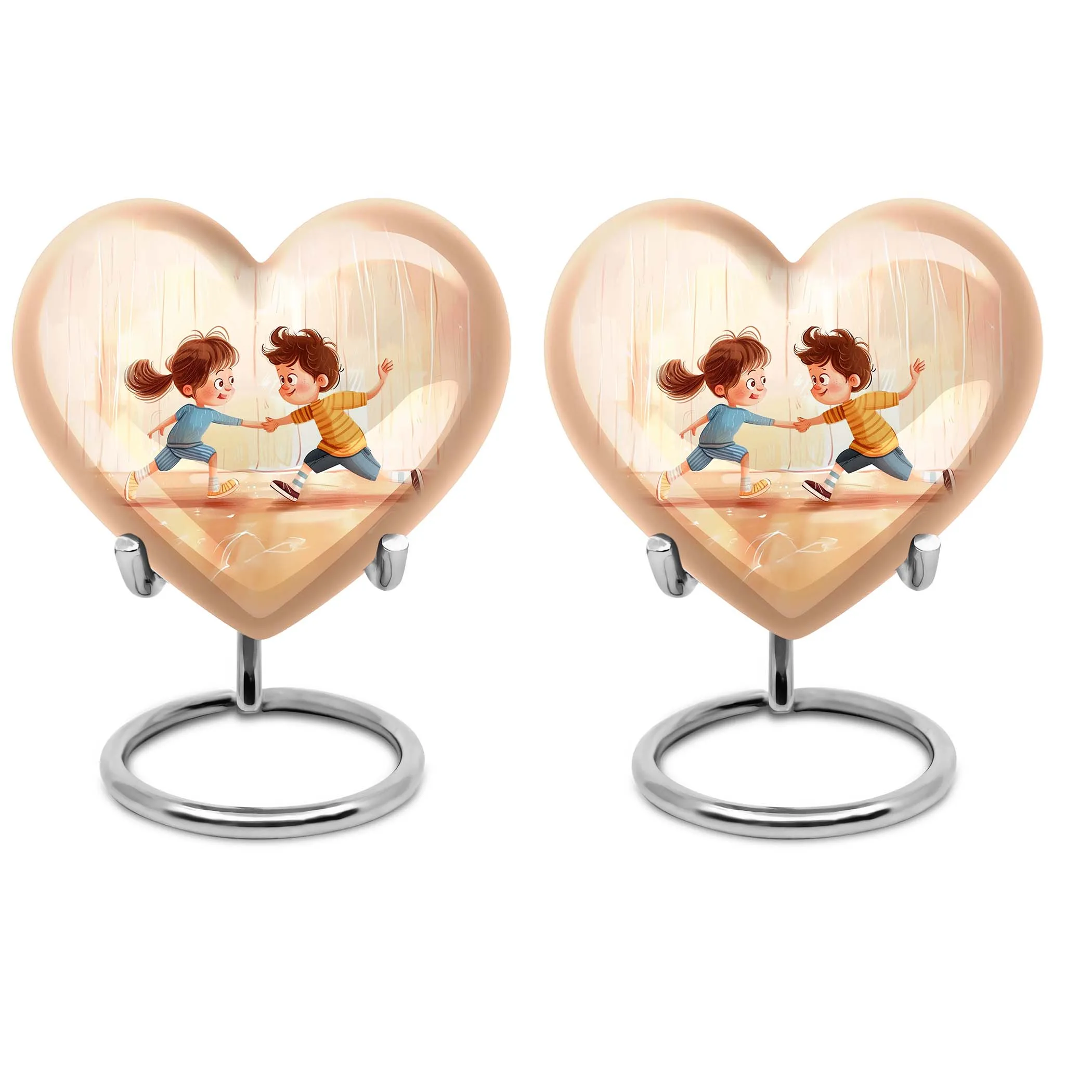 Hearthside: Brother and Sister Cremation Urn for Mother's