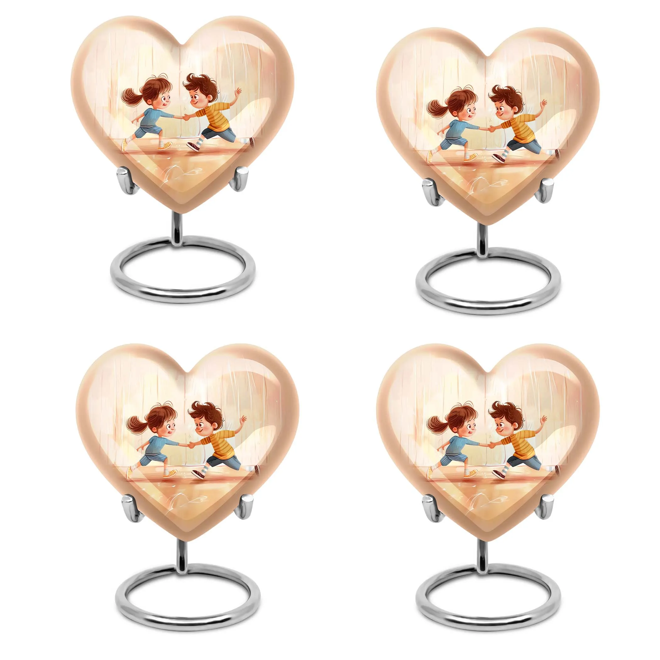 Hearthside: Brother and Sister Cremation Urn for Mother's