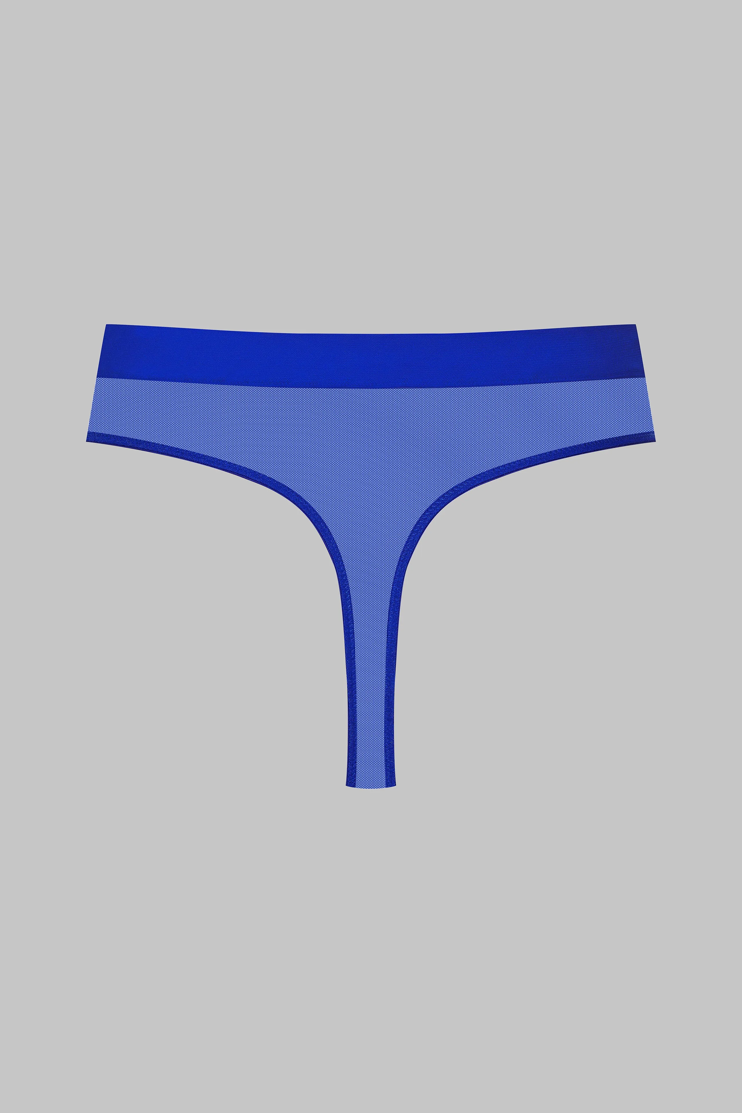 High-waist Thong - Corps à Corps Neon