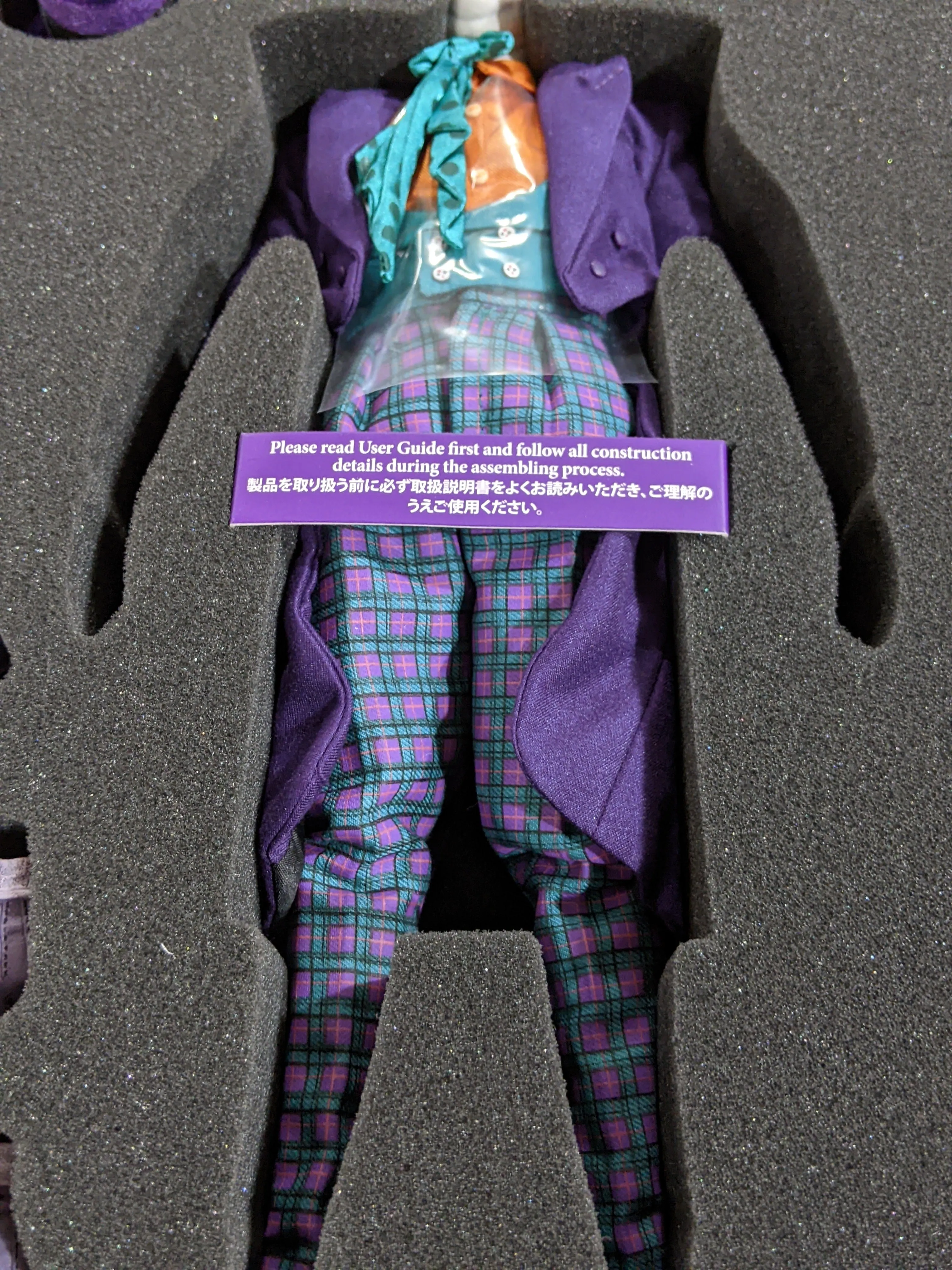 Hot Toys 1/6 1989 Batman The Joker Movie Masterpiece Sixth Scale Figure DX08 *Open Box*