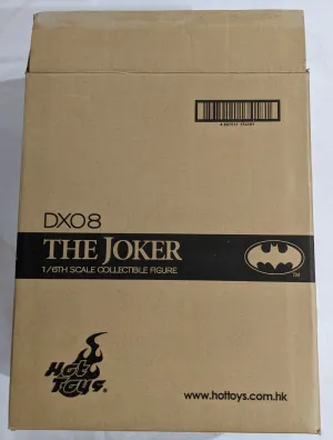 Hot Toys 1/6 1989 Batman The Joker Movie Masterpiece Sixth Scale Figure DX08 *Open Box*