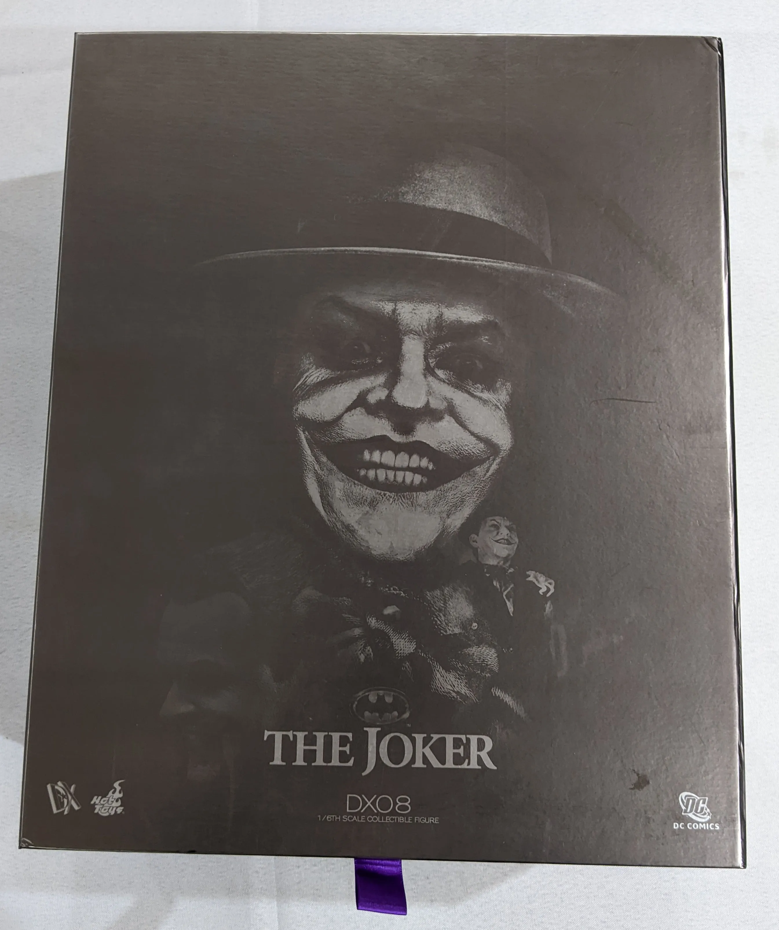 Hot Toys 1/6 1989 Batman The Joker Movie Masterpiece Sixth Scale Figure DX08 *Open Box*