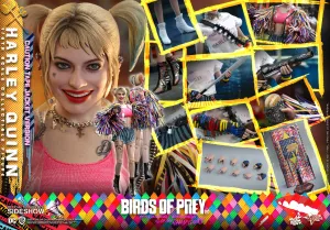 Hot Toys 1/6 Birds of Prey Harley Quinn (Caution Tape Jacket Version) Sixth Scale Figure MMS566