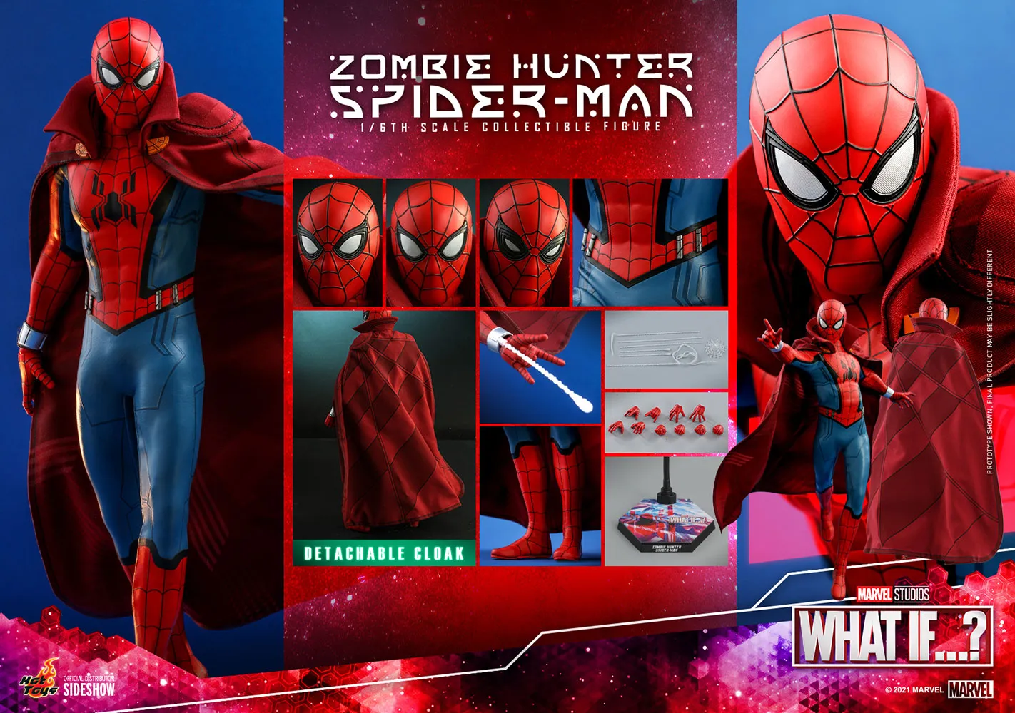 Hot Toys - 1/6 Scale Figure - Zombie Hunter Spider-Man - Marvel What If...?
