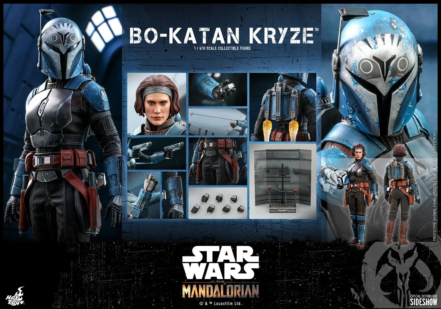 Hot Toys 1/6 Scale Television Masterpiece Series  - The Mandalorian - Bo-Katan Kryze