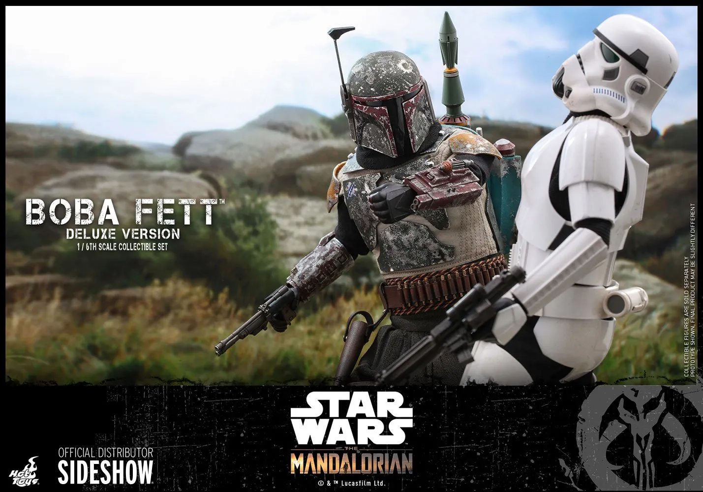 Hot Toys 1/6 Scale Television Masterpiece Series  - The Mandalorian - Boba Fett (Deluxe Version)