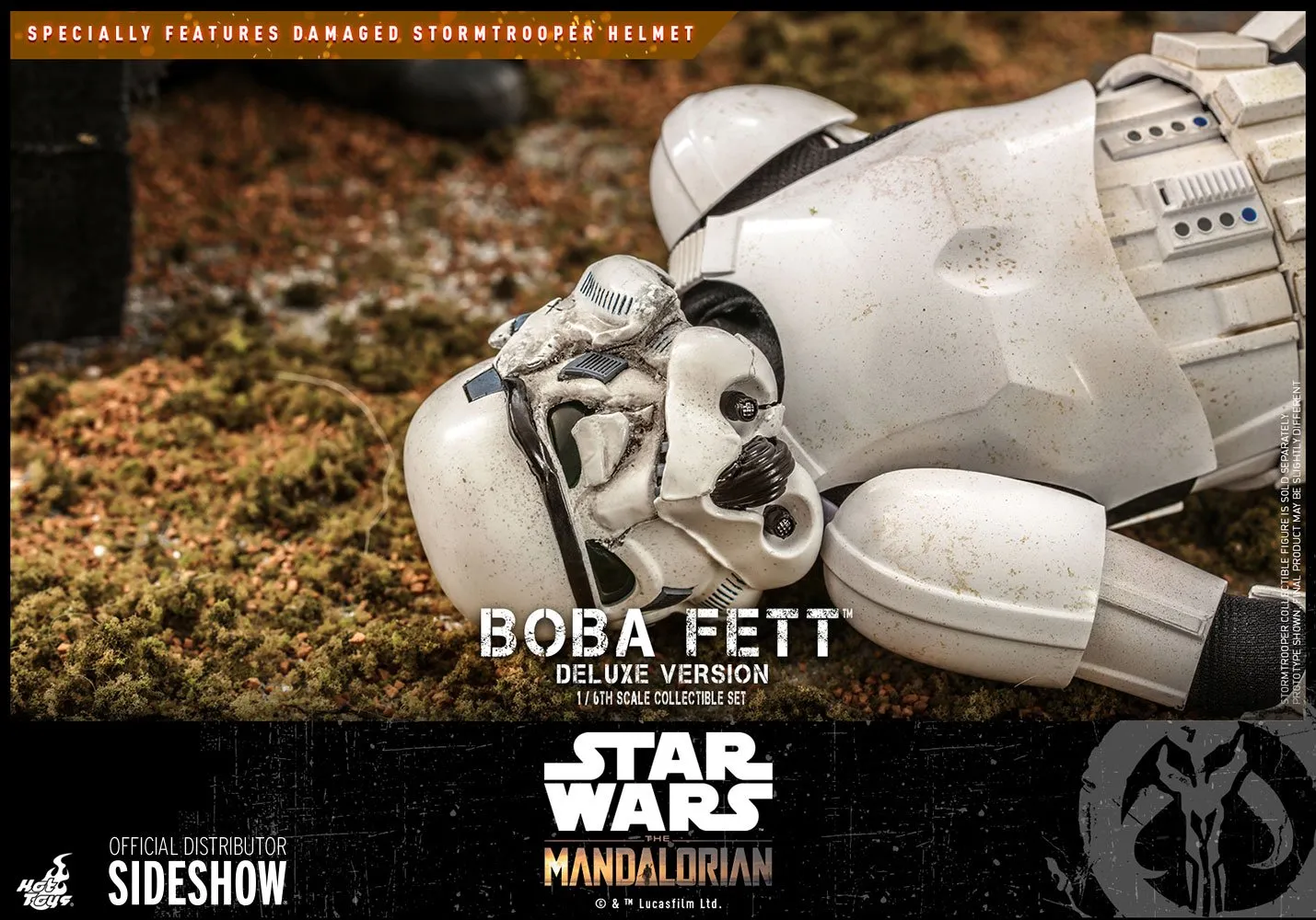 Hot Toys 1/6 Scale Television Masterpiece Series  - The Mandalorian - Boba Fett (Deluxe Version)
