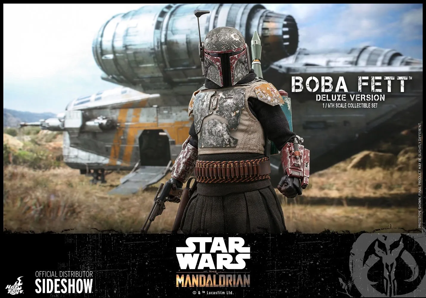 Hot Toys 1/6 Scale Television Masterpiece Series  - The Mandalorian - Boba Fett (Deluxe Version)