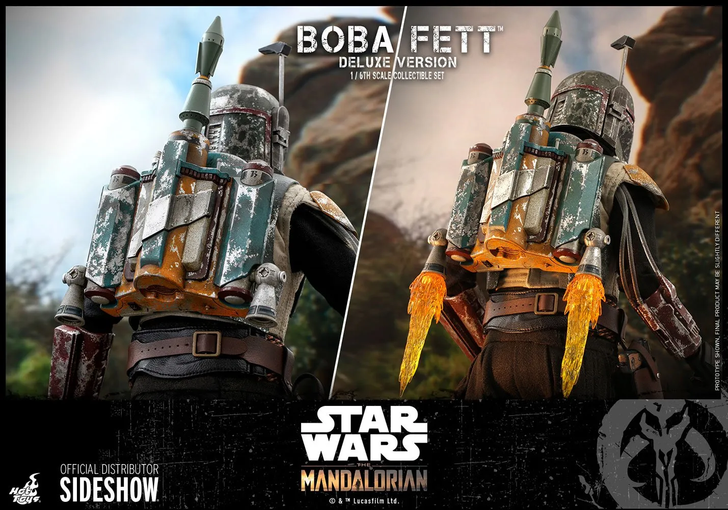 Hot Toys 1/6 Scale Television Masterpiece Series  - The Mandalorian - Boba Fett (Deluxe Version)