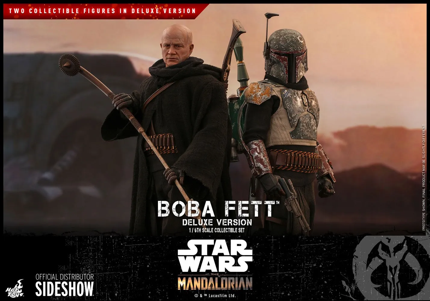 Hot Toys 1/6 Scale Television Masterpiece Series  - The Mandalorian - Boba Fett (Deluxe Version)