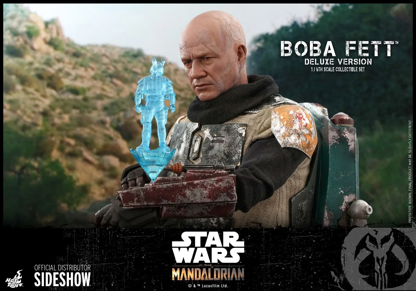 Hot Toys 1/6 Scale Television Masterpiece Series  - The Mandalorian - Boba Fett (Deluxe Version)