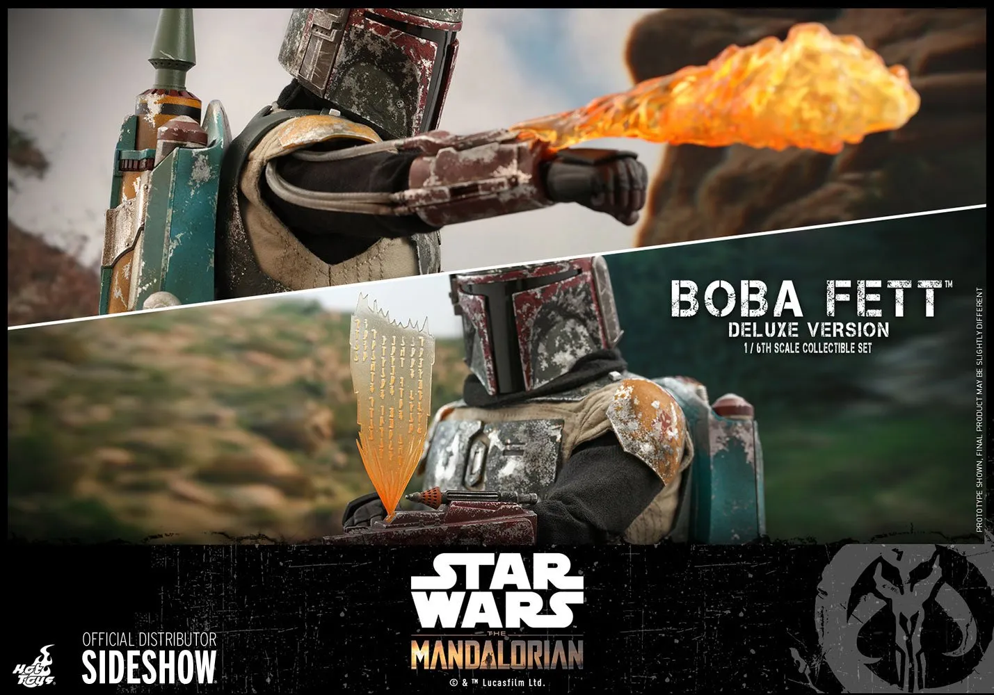 Hot Toys 1/6 Scale Television Masterpiece Series  - The Mandalorian - Boba Fett (Deluxe Version)
