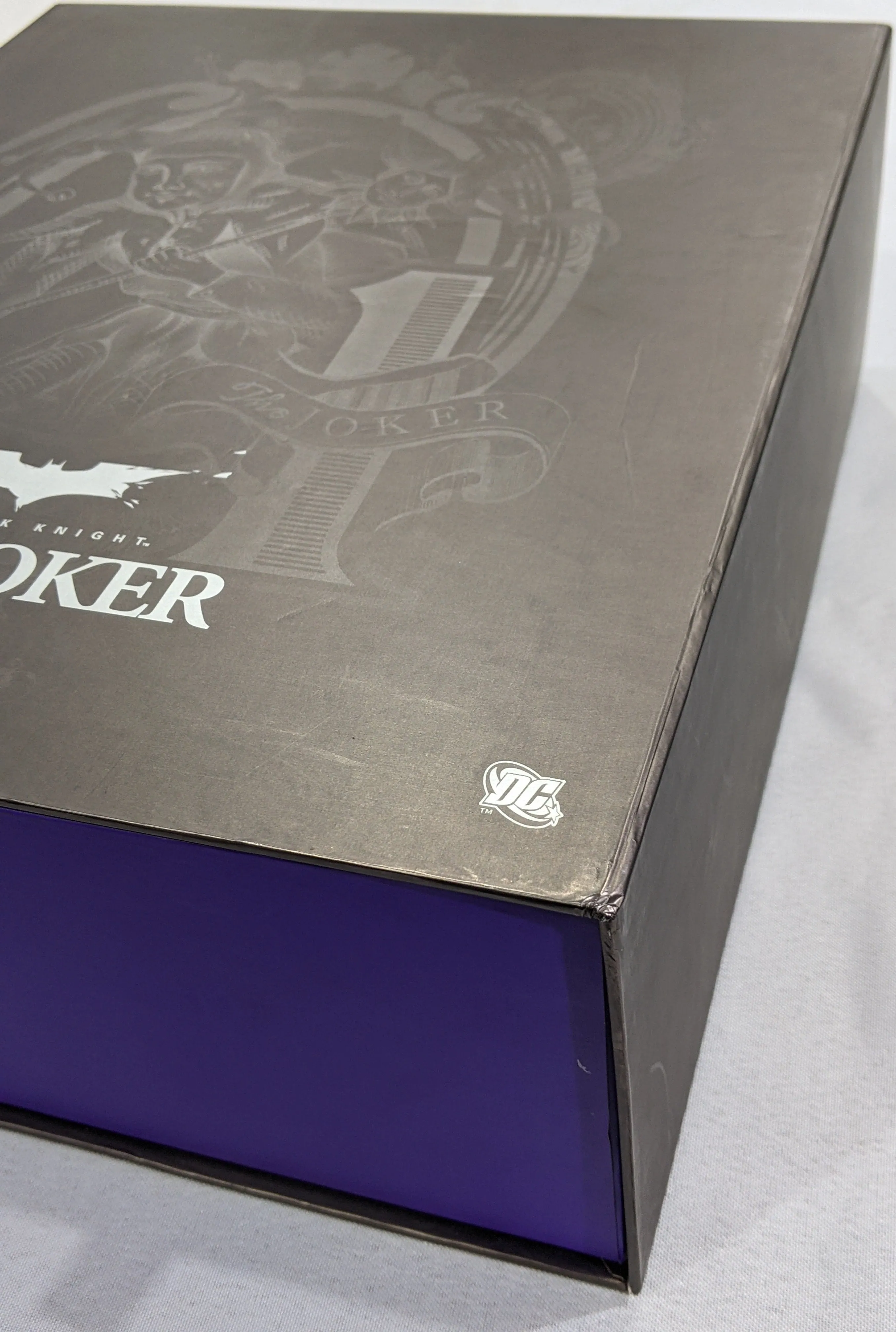 Hot Toys 1/6 The Dark Knight The Joker Movie Masterpiece Sixth Scale Figure DX01 *Open Box*