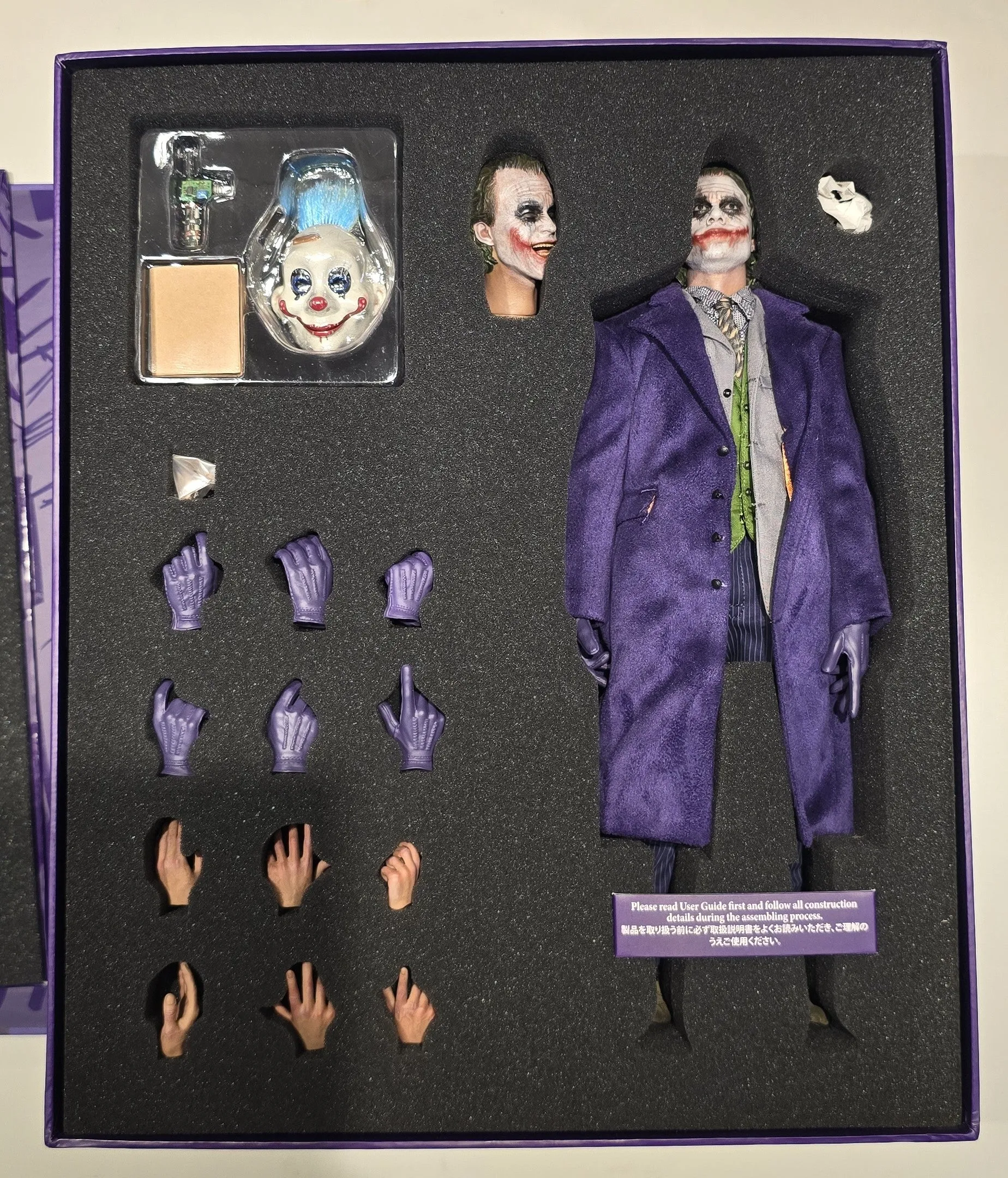 Hot Toys 1/6 The Joker 2.0 Movie Masterpiece Sixth Scale Figure DX11 *Open Box*