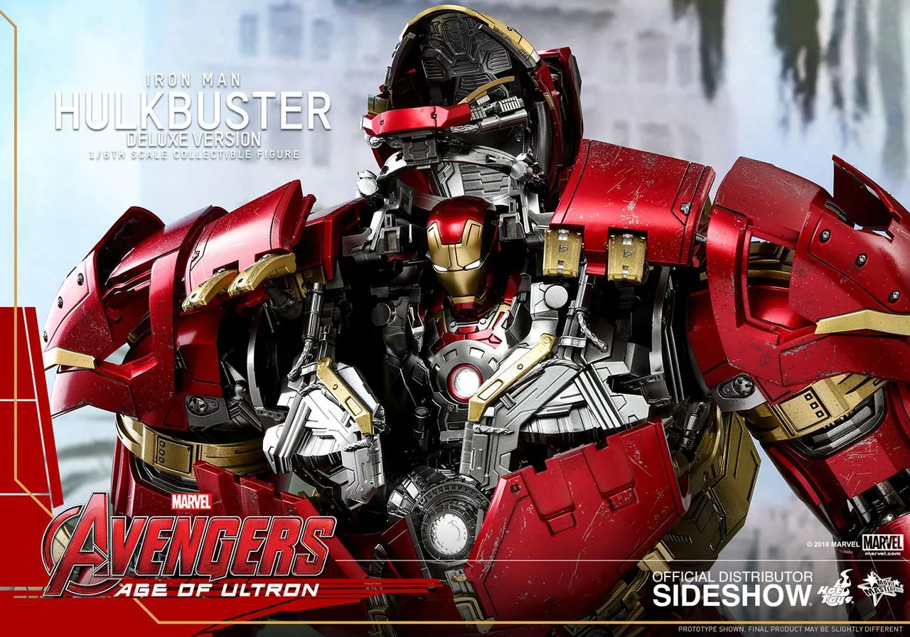 Hot Toys Movie Masterpiece 1/6 Scale Figure - Avengers: Age of Ultron - Hulkbuster - (Deluxe Version)