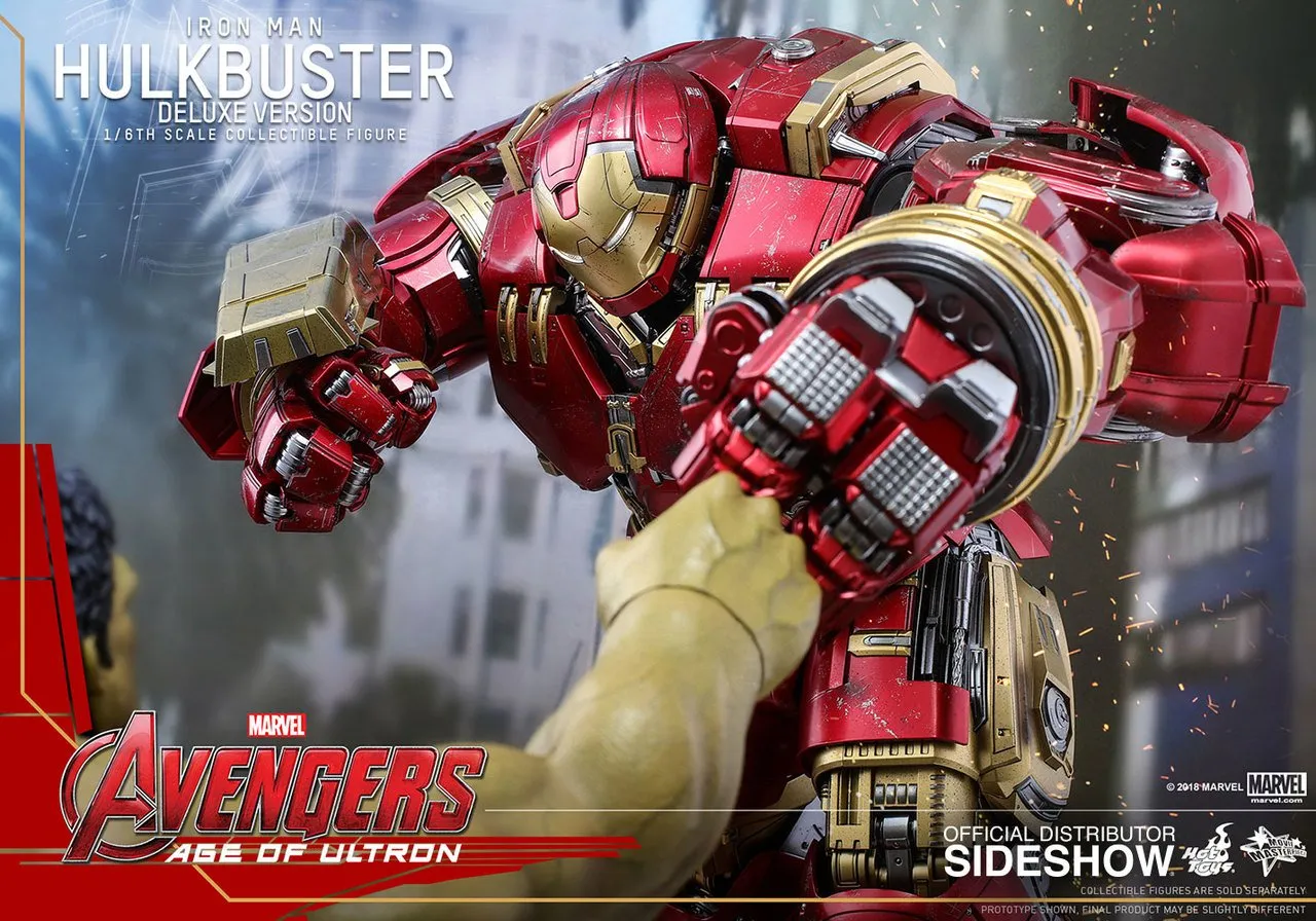 Hot Toys Movie Masterpiece 1/6 Scale Figure - Avengers: Age of Ultron - Hulkbuster - (Deluxe Version)