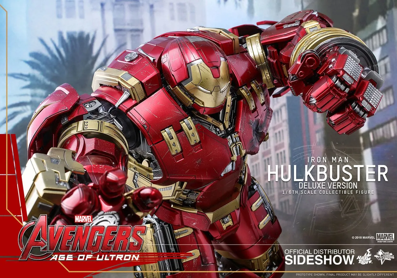 Hot Toys Movie Masterpiece 1/6 Scale Figure - Avengers: Age of Ultron - Hulkbuster - (Deluxe Version)