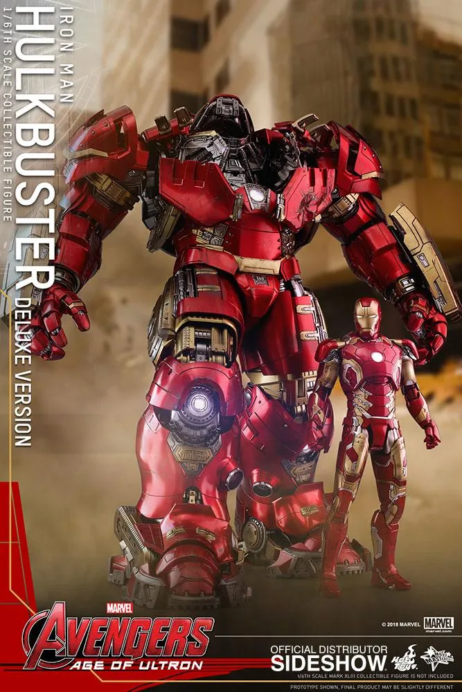 Hot Toys Movie Masterpiece 1/6 Scale Figure - Avengers: Age of Ultron - Hulkbuster - (Deluxe Version)