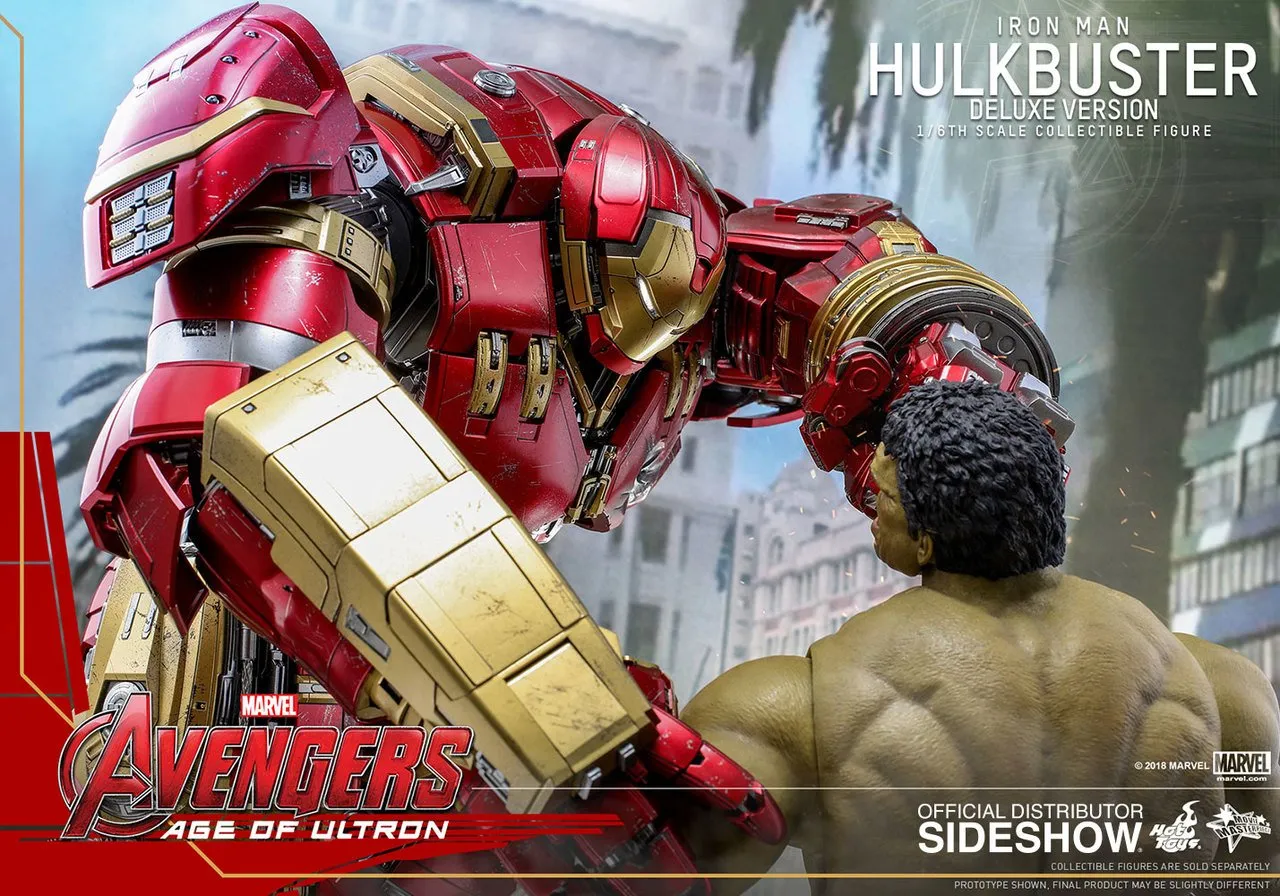 Hot Toys Movie Masterpiece 1/6 Scale Figure - Avengers: Age of Ultron - Hulkbuster - (Deluxe Version)