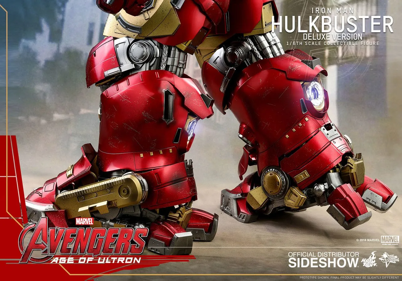 Hot Toys Movie Masterpiece 1/6 Scale Figure - Avengers: Age of Ultron - Hulkbuster - (Deluxe Version)