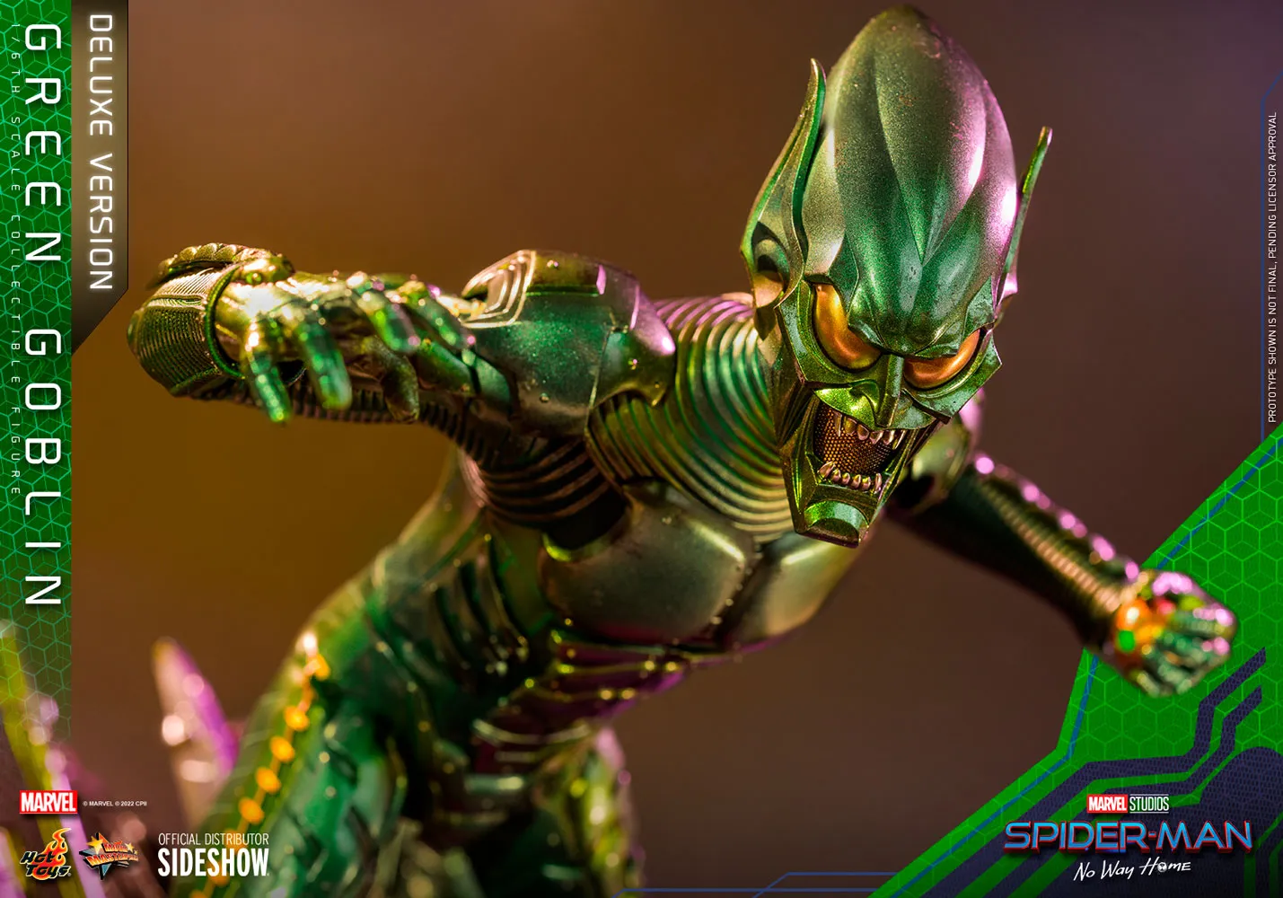 Hot Toys Movie Masterpiece 1/6 Scale Figure - Green Goblin Deluxe Version (Spider-Man: No Way Home)