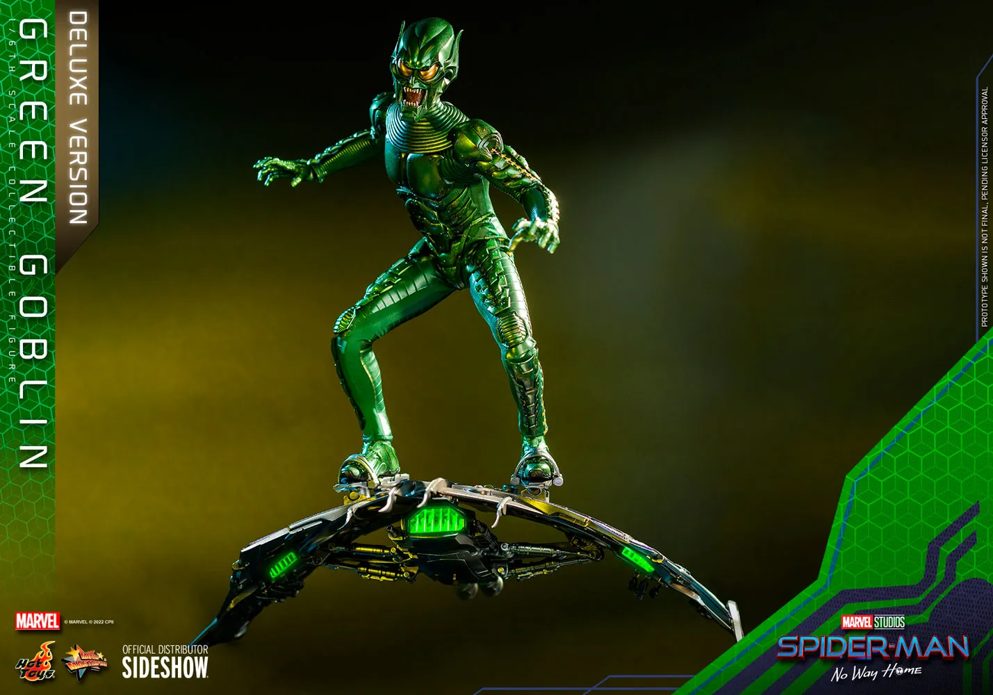Hot Toys Movie Masterpiece 1/6 Scale Figure - Green Goblin Deluxe Version (Spider-Man: No Way Home)