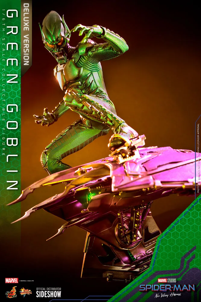 Hot Toys Movie Masterpiece 1/6 Scale Figure - Green Goblin Deluxe Version (Spider-Man: No Way Home)