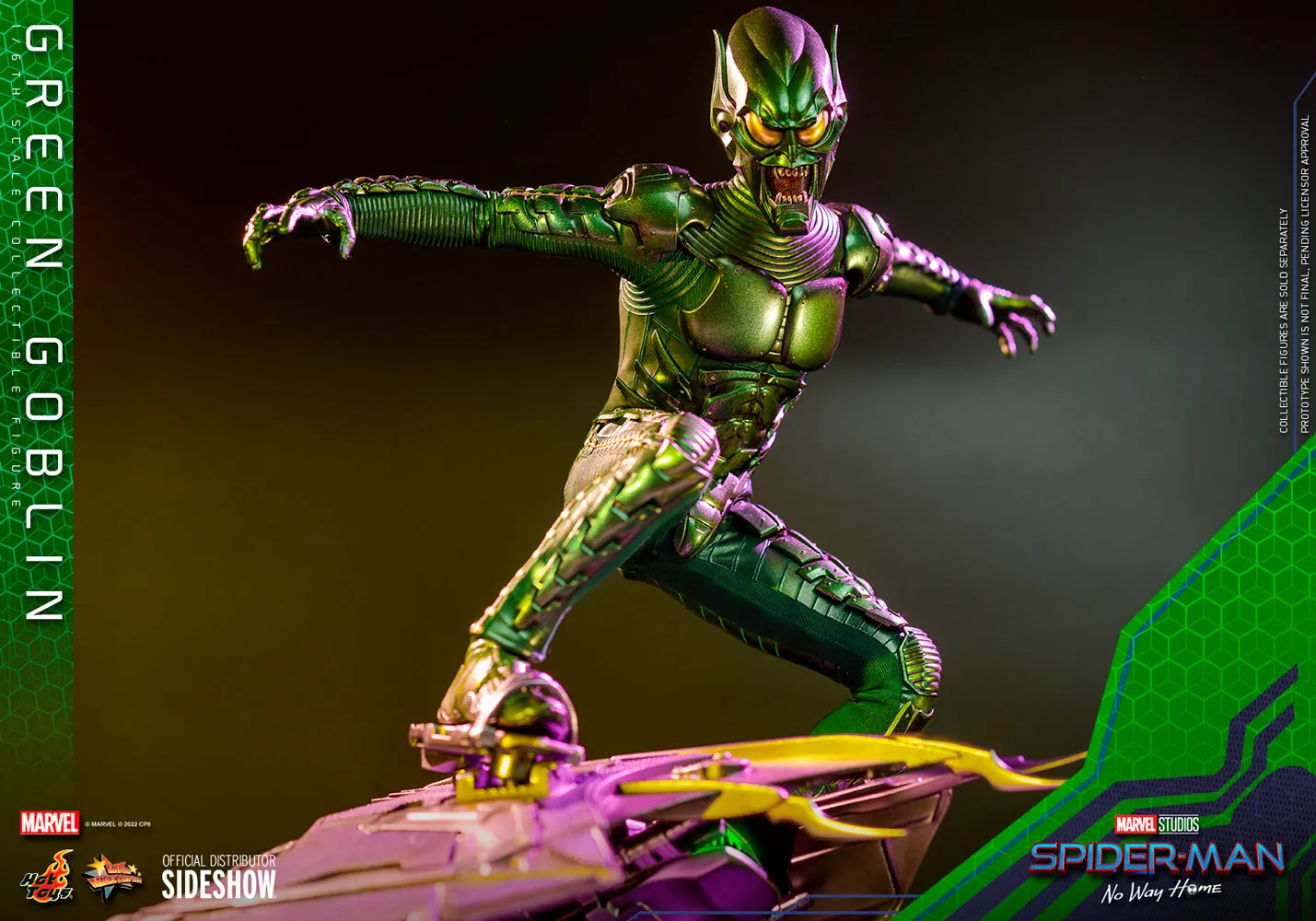 Hot Toys Movie Masterpiece 1/6 Scale Figure - Green Goblin (Spider-Man: No Way Home)