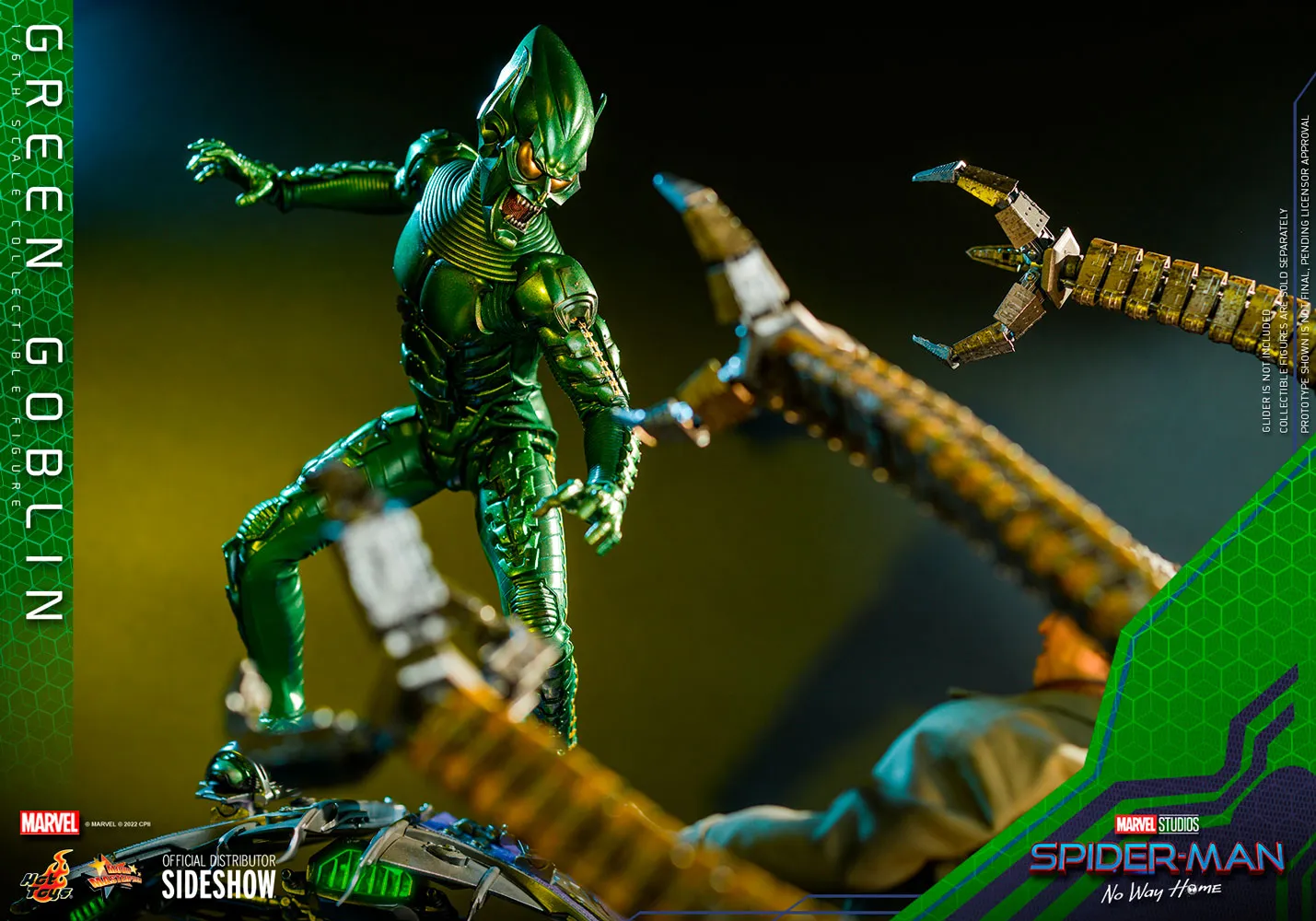 Hot Toys Movie Masterpiece 1/6 Scale Figure - Green Goblin (Spider-Man: No Way Home)