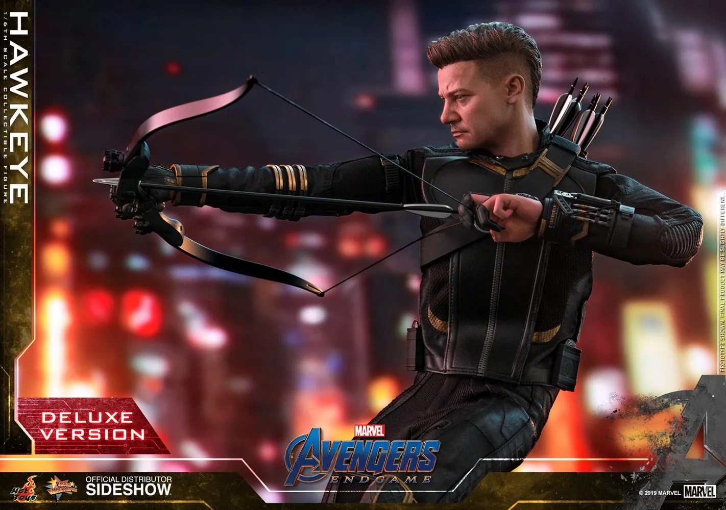Hot Toys Movie Masterpiece 1/6 Scale Figure - Hawkeye Deluxe Version (Avengers: Endgame)