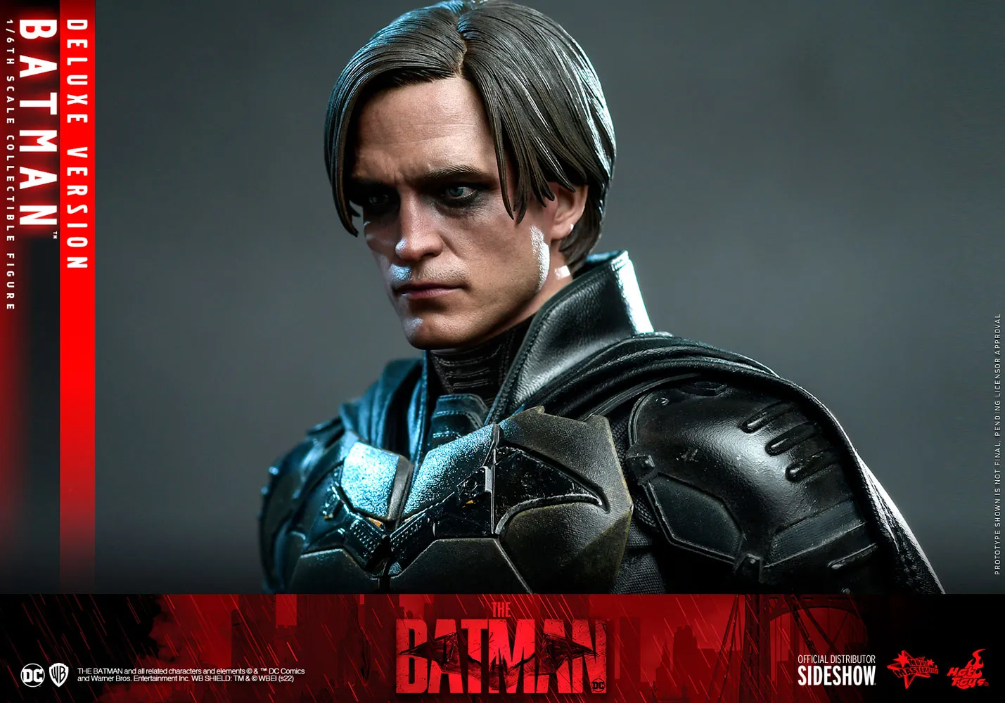 Hot Toys Movie Masterpiece 1/6 Scale Figure - The Batman - Batman Deluxe Edition