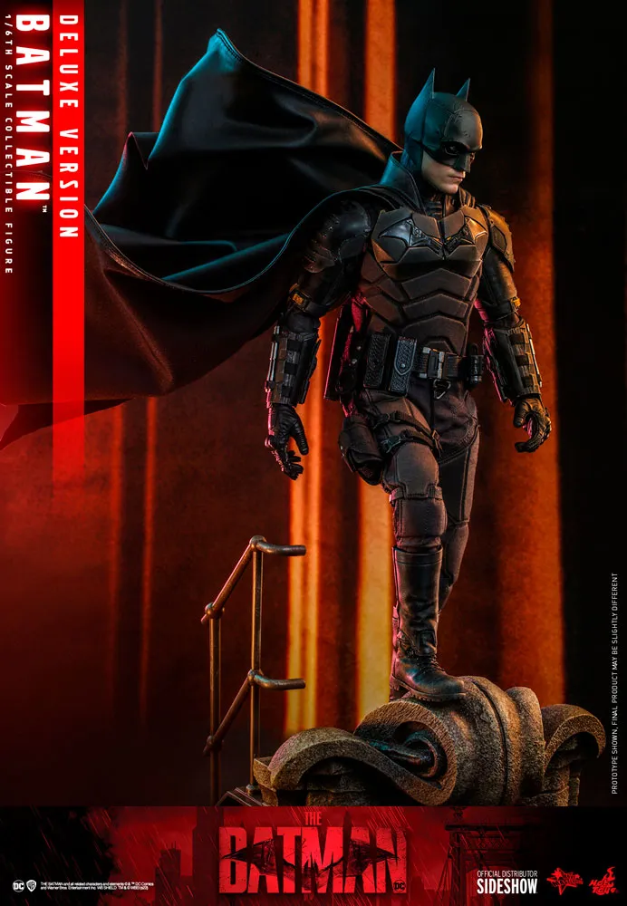Hot Toys Movie Masterpiece 1/6 Scale Figure - The Batman - Batman Deluxe Edition