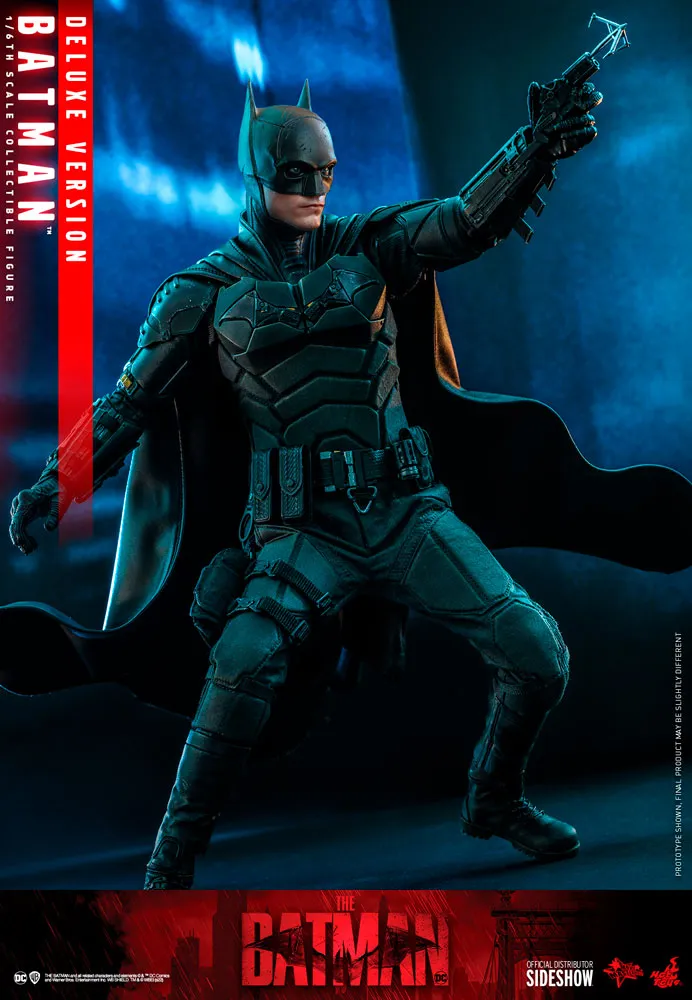 Hot Toys Movie Masterpiece 1/6 Scale Figure - The Batman - Batman Deluxe Edition
