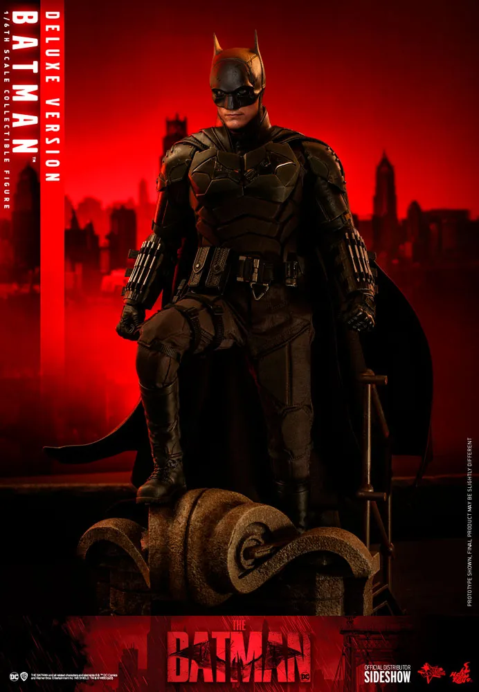 Hot Toys Movie Masterpiece 1/6 Scale Figure - The Batman - Batman Deluxe Edition