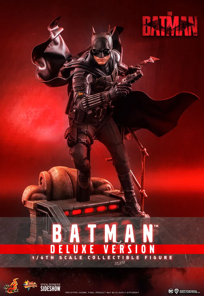 Hot Toys Movie Masterpiece 1/6 Scale Figure - The Batman - Batman Deluxe Edition