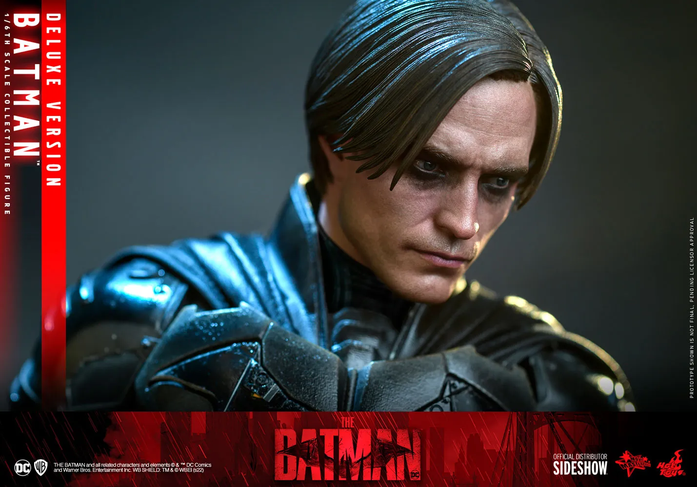 Hot Toys Movie Masterpiece 1/6 Scale Figure - The Batman - Batman Deluxe Edition