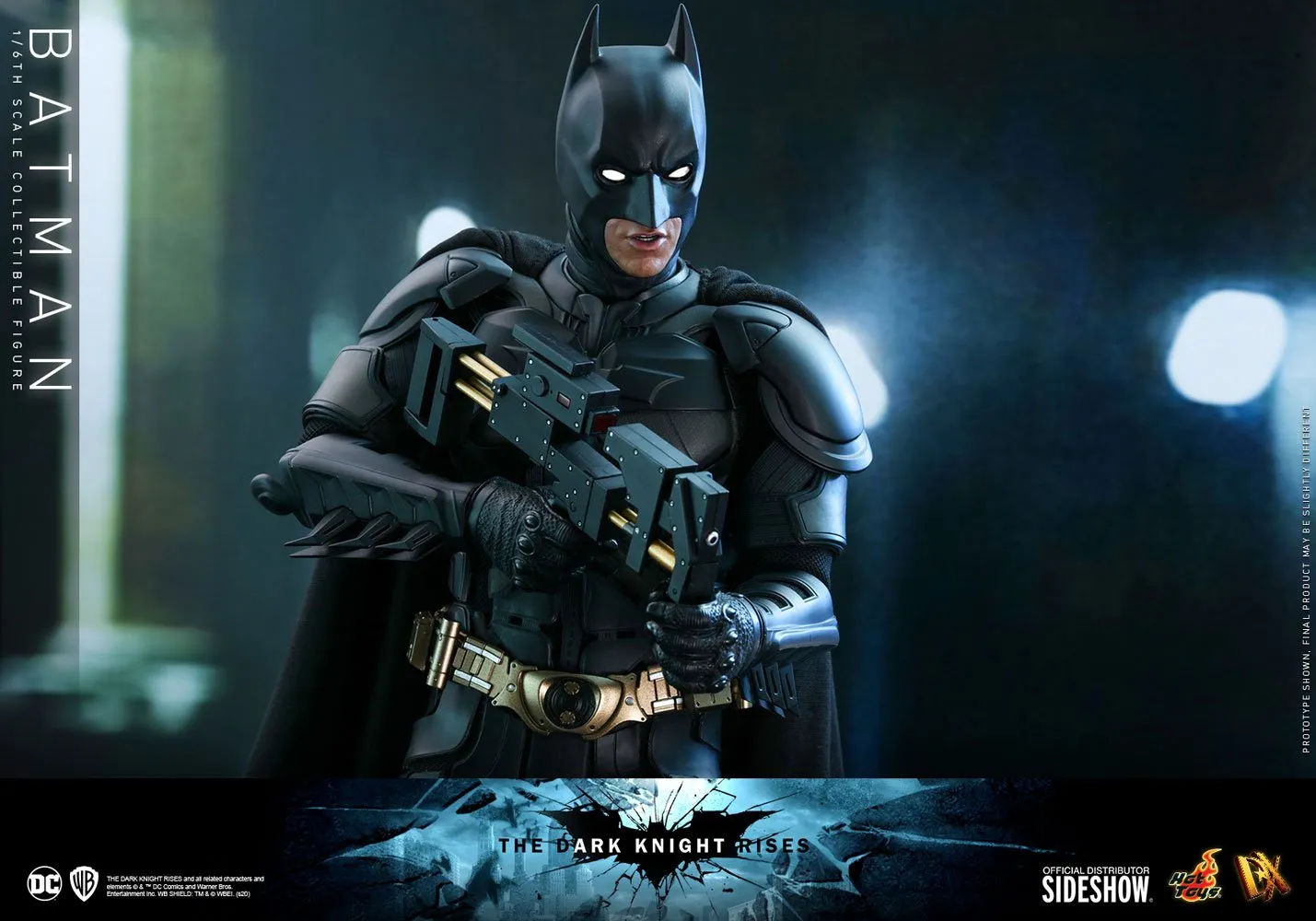 Hot Toys Movie Masterpiece 1/6 Scale Figure - The Dark Knight Rises - Batman