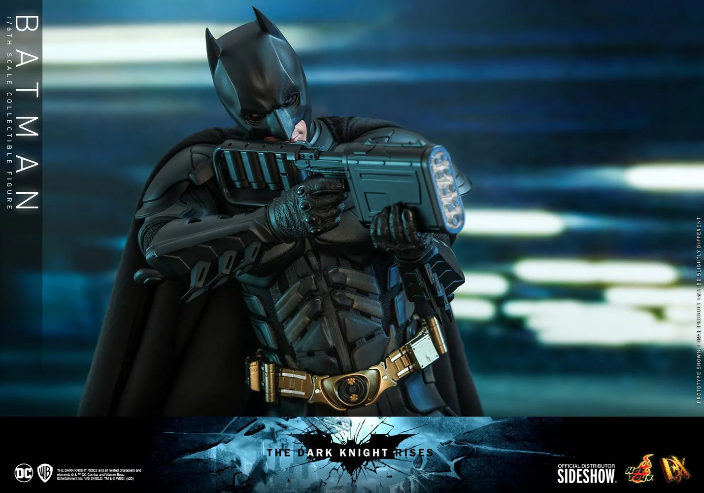 Hot Toys Movie Masterpiece 1/6 Scale Figure - The Dark Knight Rises - Batman