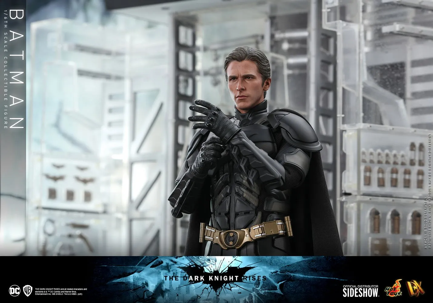 Hot Toys Movie Masterpiece 1/6 Scale Figure - The Dark Knight Rises - Batman