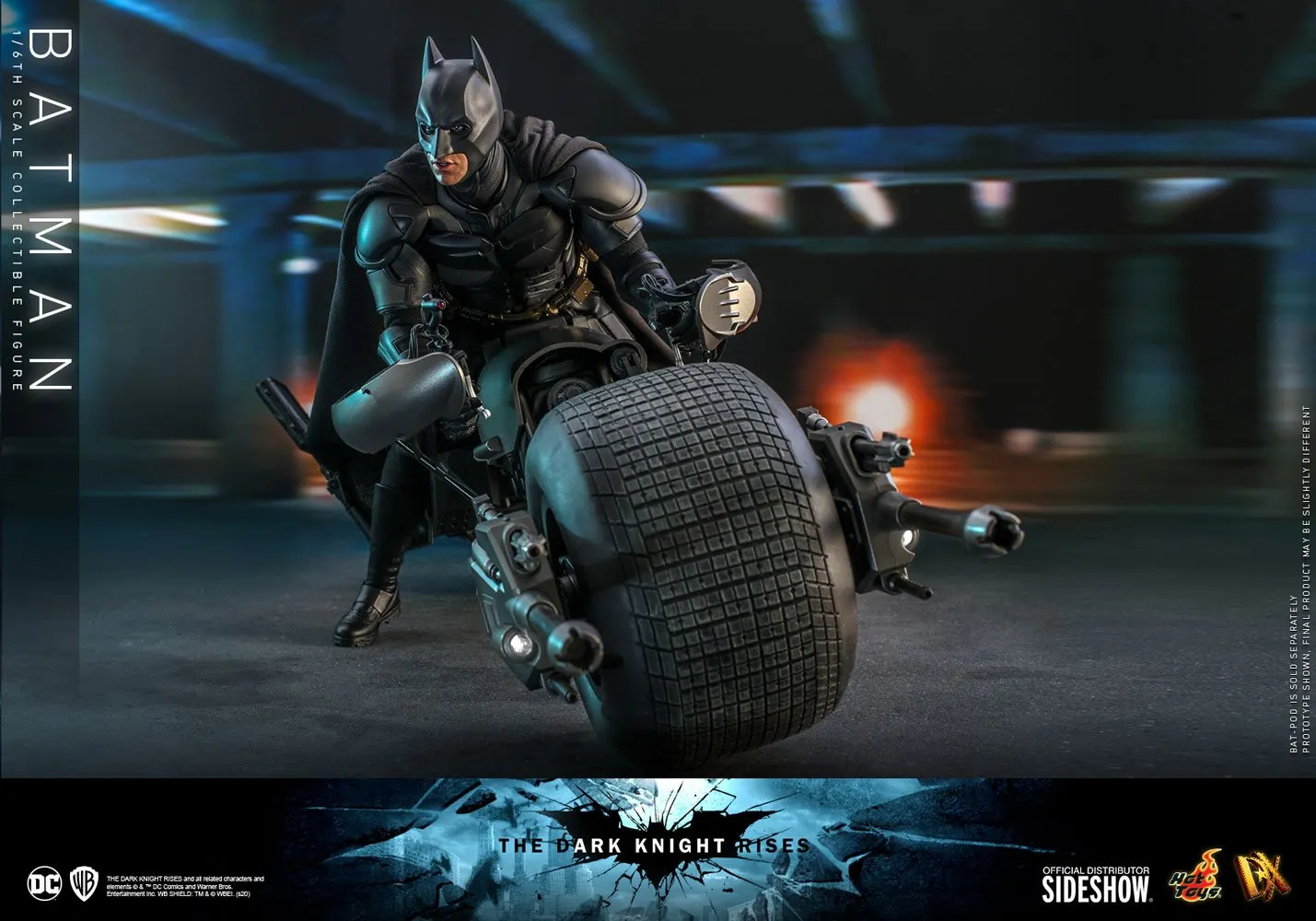 Hot Toys Movie Masterpiece 1/6 Scale Figure - The Dark Knight Rises - Batman
