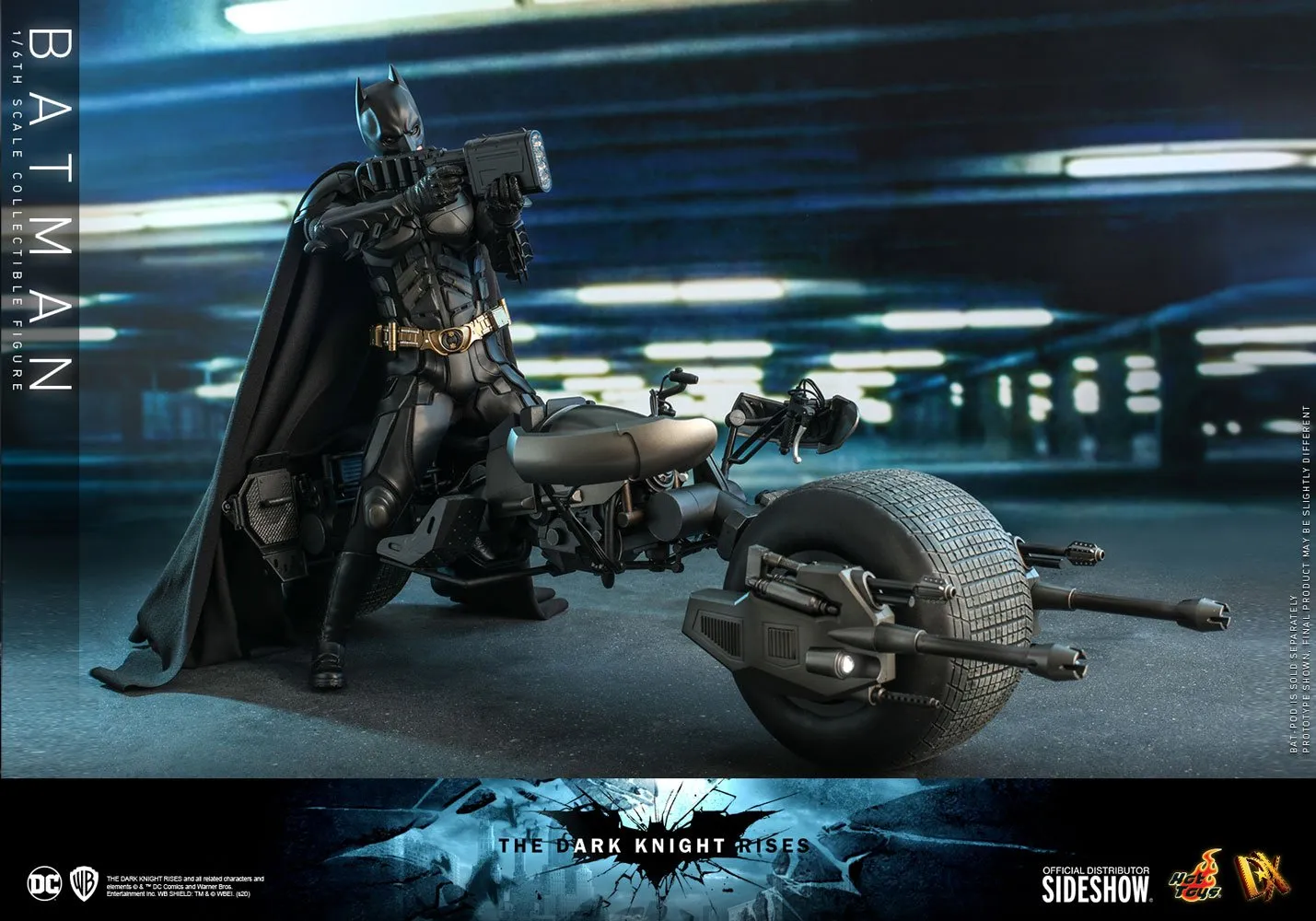 Hot Toys Movie Masterpiece 1/6 Scale Figure - The Dark Knight Rises - Batman