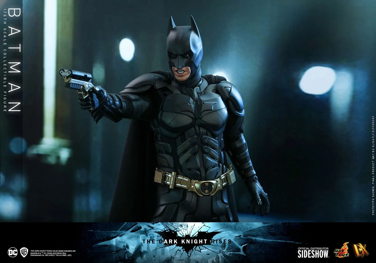 Hot Toys Movie Masterpiece 1/6 Scale Figure - The Dark Knight Rises - Batman
