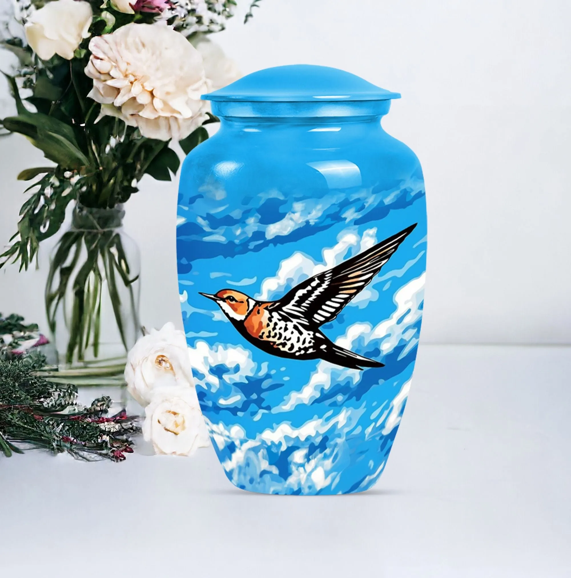 Hummingbird Urn for Honoring Cherished Men