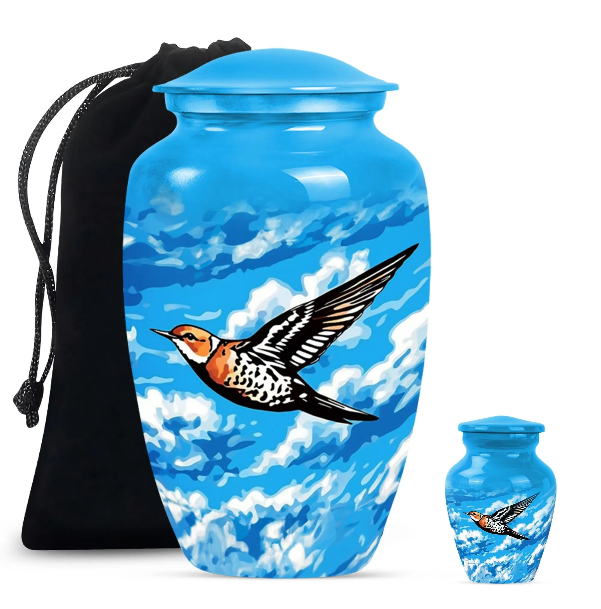 Hummingbird Urn for Honoring Cherished Men