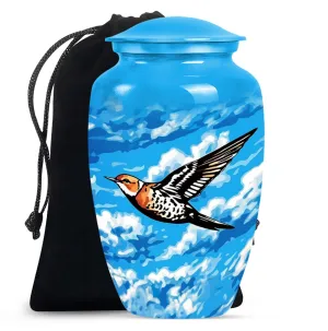 Hummingbird Urn for Honoring Cherished Men