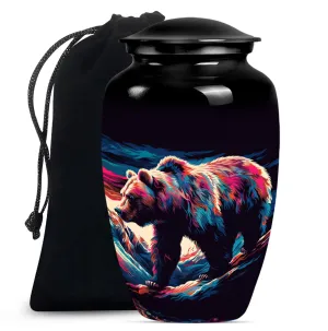 Large Bear Cremation Urn for Cherished Cremation Memories