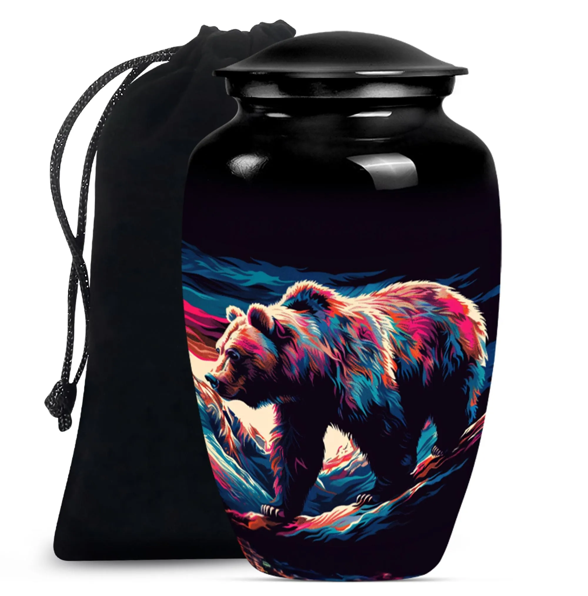 Large Bear Cremation Urn for Cherished Cremation Memories