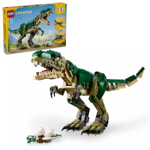 LEGO 31151 Creator 3in1 T. rex Dinosaur Toy for Kids, Animal Toy