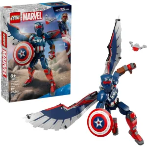 LEGO 6474672 Marvel New Captain America Construction Action Figure